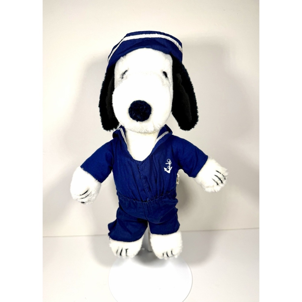 Vintage Snoopy Sailor Outfit #4242 Navy Armed Forces 11" Plush Clothes 1980s